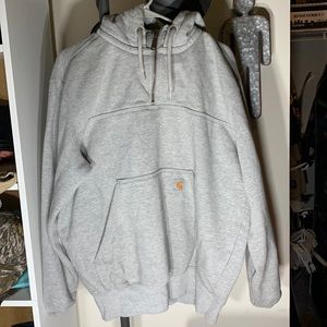 Carthart sweatshirt. Gray. Size large